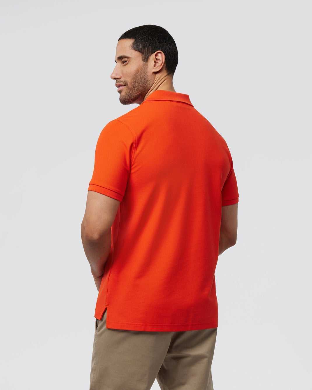 Polos Psycho Bunny Classic Polo Tangerine Tango Homme | YHX-25049456